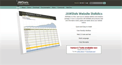Desktop Screenshot of jawstats.com