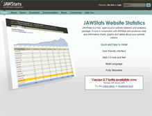 Tablet Screenshot of jawstats.com
